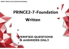 Prince2 7 Foundation Exam Verified Questions & Answers