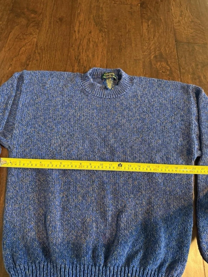 Vintage Alexander Julian Color’s Men’s Sweater Size Large Made In Hong Kong 90’s - Image 4 of 4