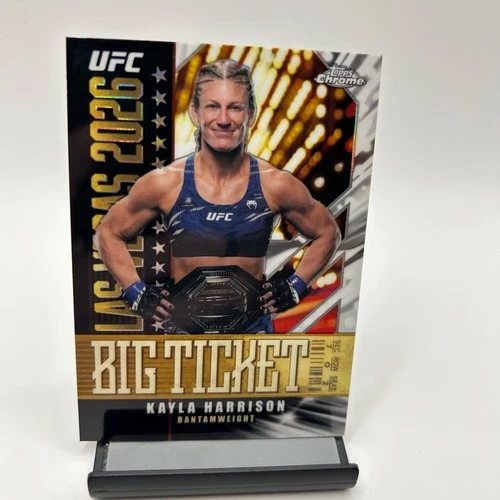 2026 Topps Chrome UFC #BT-6 Kayla Harrison Big Ticket