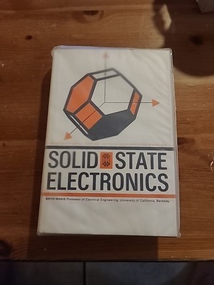 Solid State Electronics by S. Wang (Hardcover) DJ