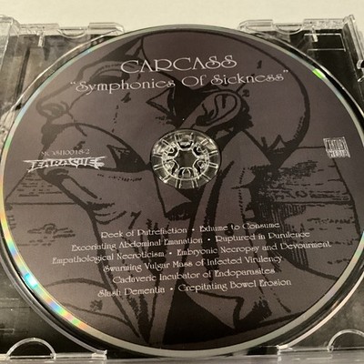 洋楽 CARCASS/SYMPHONIES OF SICKNESS/CD MOSH18 CARCASS - Symphonies of Sickness - Amazon.com Music
