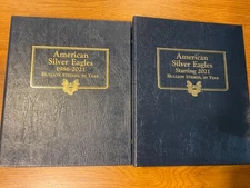 1986-2025 American Silver Eagle Set, Lot of 32 BU Uncirc. .999 1oz. Silver coins