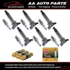 6 Ignition Coils & 6 NGK Platinum Spark Plugs for Toyota Camry Highlander Sienna