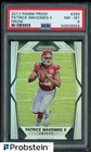 2017 Panini Silver Prizm #269 Patrick Mahomes II Chiefs RC Rookie PSA 8 NM-MT