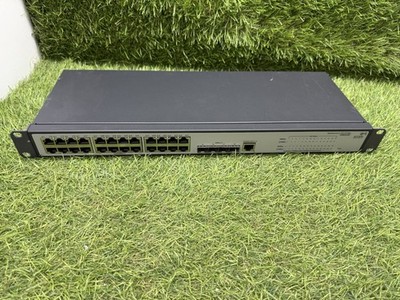 3Com 2928-SFP Plus Switch 3CRBSG2893 24-Port Gigabit Switch mit Halterungen #3H