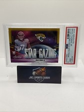 2024 Panini Absolute Star Gazing Brian Thomas Jr. Gold Spectrum /10 (RC) PSA 9