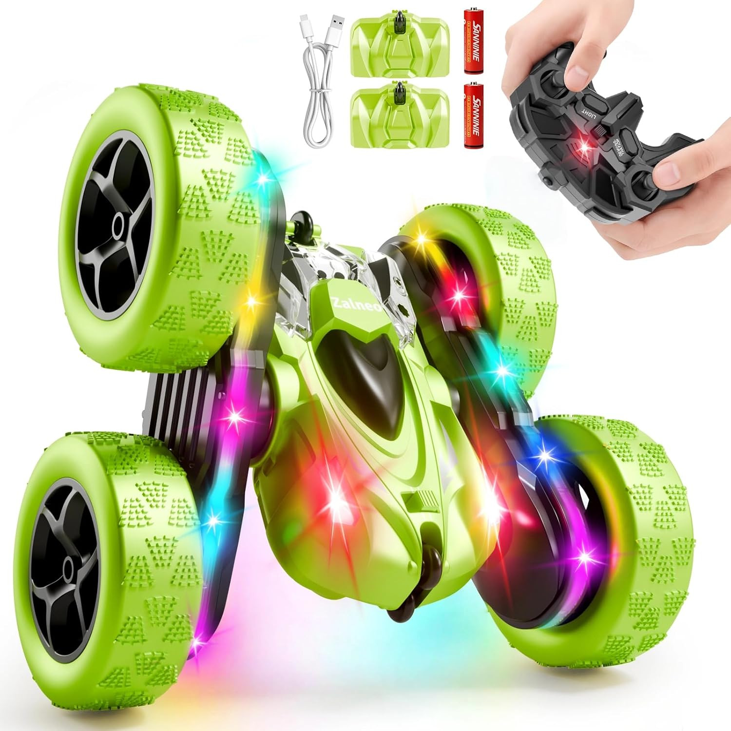  &ndash; 4wd 360&deg; Flip Double‑sided Rc Car Led Light Bar & Mod