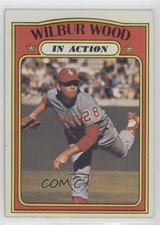 1972 Topps In Action Wilbur Wood #554 07ci