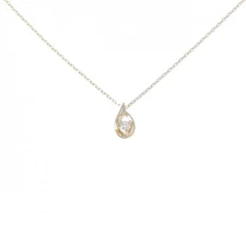 Authentic K10YG Diamond Necklace 0.02CT  #230-000-187-6405