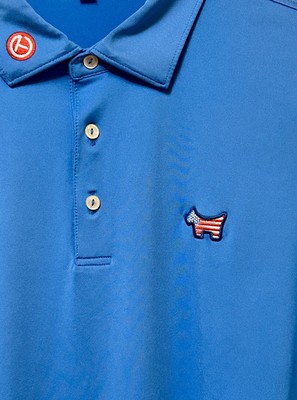 【新品】PETER MILLAR/SCOTTY CAMELON ポロシャツ Scotty Cameron Peter Millar Tour Rat Fat Tuesday Performance Polo