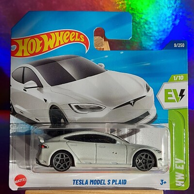 Hot Wheels TESLA MODEL S PLAID Weiß - HW EV 1/10 - Nr. 9/250 * 2025 Modell