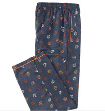 Ted Baker London Men's Tossed Initials Woven Lounge Pants, Multi, Medium