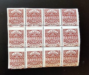 Samoa 1877 Express Scott 7 SG 17 Mint NH CV $3600 REPRINT TWO SHILLINGS COR BLK