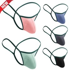 Mens Sexy G-string Briefs Thong Bikini Underwear T Back Pouch Panties Knickers