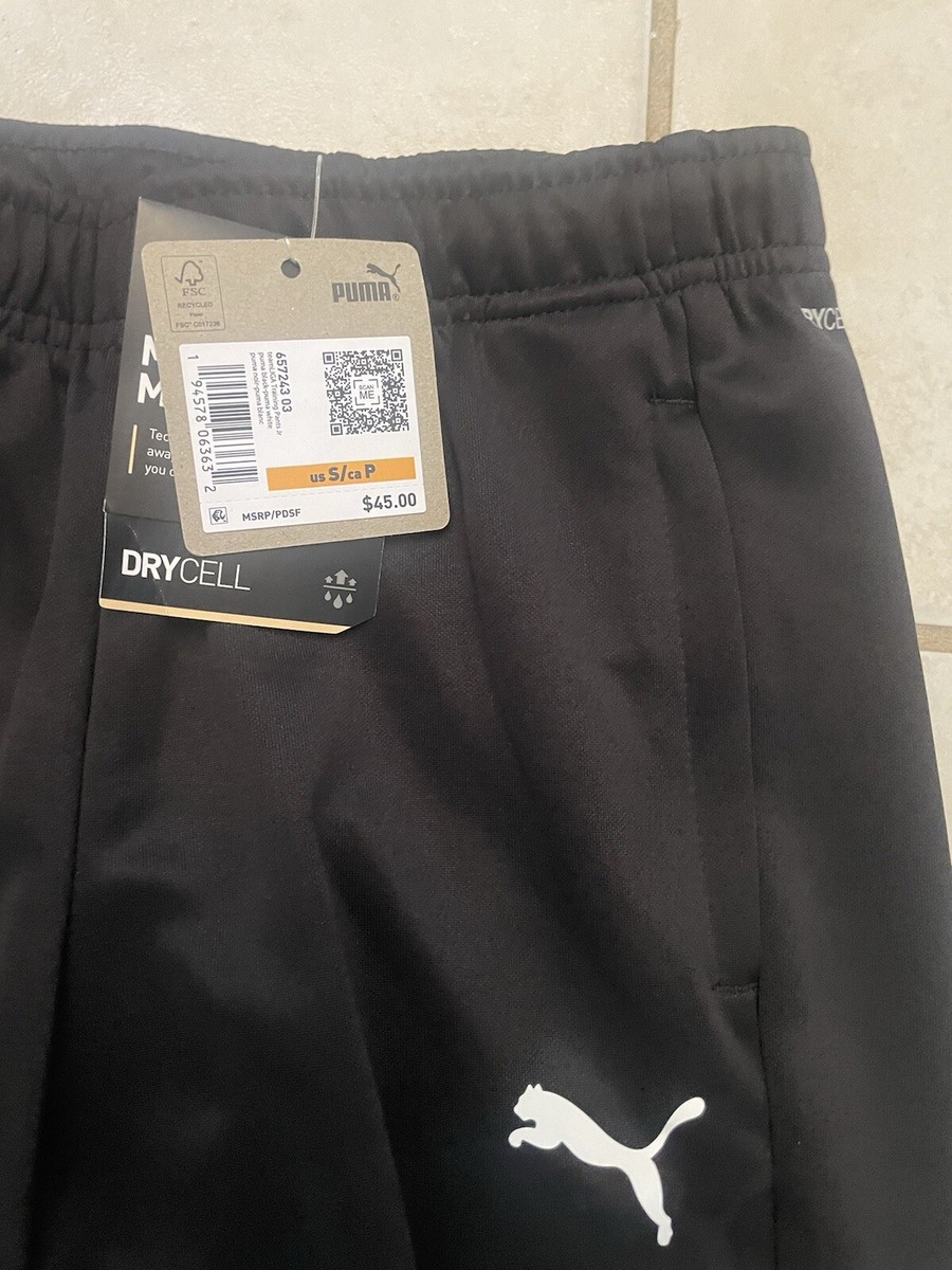 Puma Team LIGA Soccer Training Pant Unisex Youth Small Black