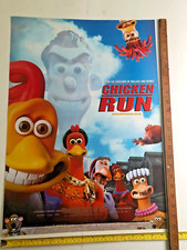 CHICKEN RUN  (2000) Aardman Animations Movie Poster DVD release