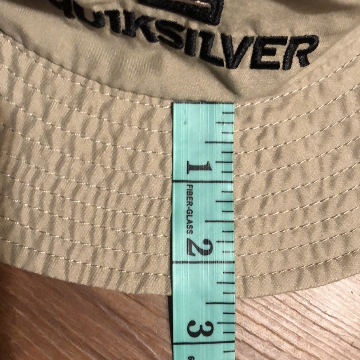 Quiksilver boys bucket boonie fishing sun hat tan beige summer kids toddler
