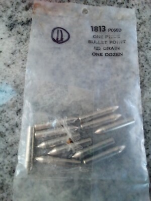 Easton 1 Pc Bullet Point 1813/ 125.0 Grain 11 Pack  P068B arrow target points.