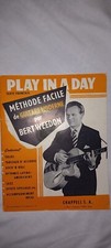 Play In A Day Méthode Facile De Guitare Moderne Par Bert Weedon