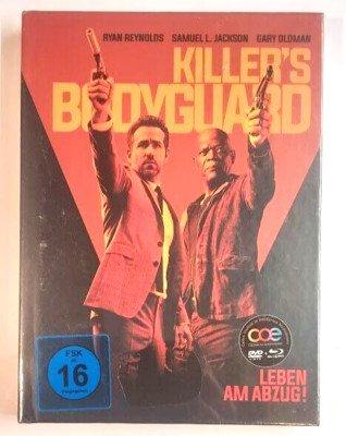 Killer's Bodyguard (2017)[Blu-ray & DVD im Mediabook /Neu/OVP] Ryan Reynolds, Sa