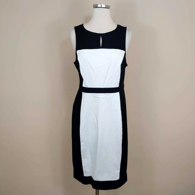 white cotton sheath dress