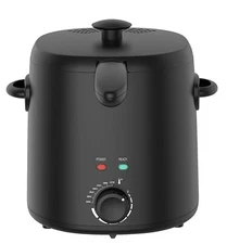 2QT 1000W Electric Deep Fryer,Household,Matte Black