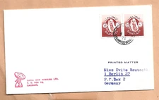 APOLLO 17  DEC 6,1972 BAHRAIN TRACKING STA  SPACE COVER NASA