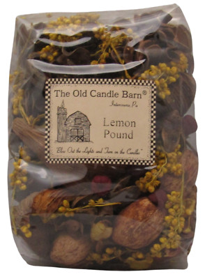 Old Candle Barn Lemon Scented Bowl Filler Potpourri