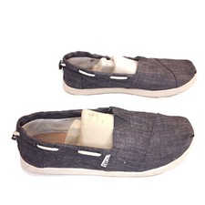 Toms Boat Shoes Slip On Comfort Flats Wrap Style Boys Youth Size 5.5