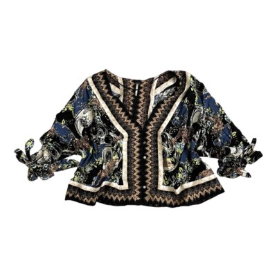 Free People Cheetah Print Catch Me If You Can Top (SIZE MEDIUM)