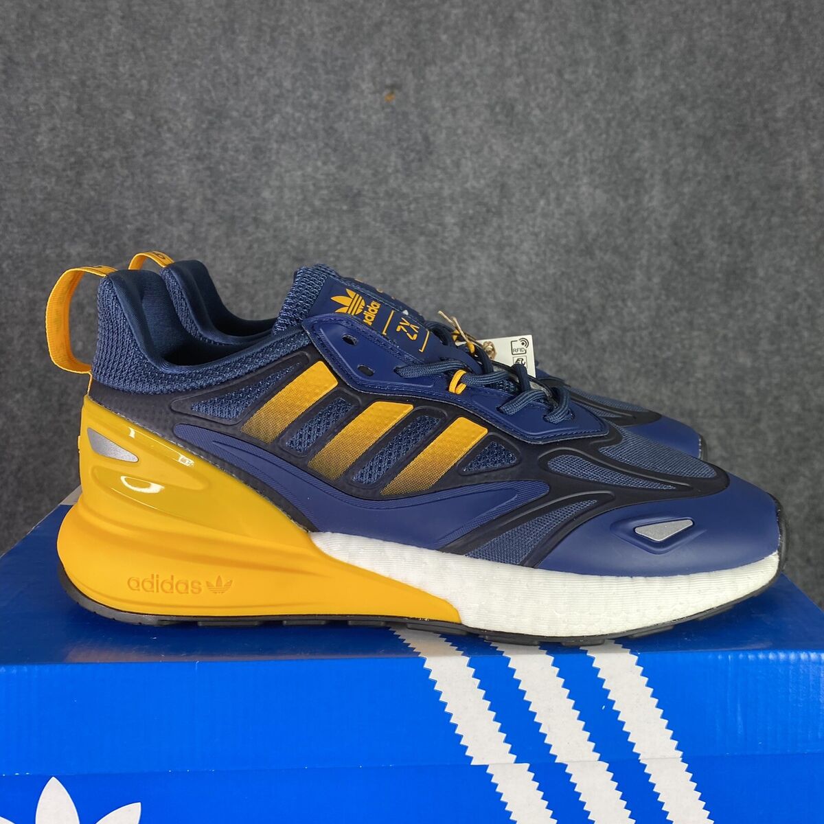 Adidas ZX 2K Boost 2.0 Mens Shoes 7 US Blue Running Trainer Adidas ZX 2K Boost 2.0 Mens Shoes 7 US Blue Running Trainer