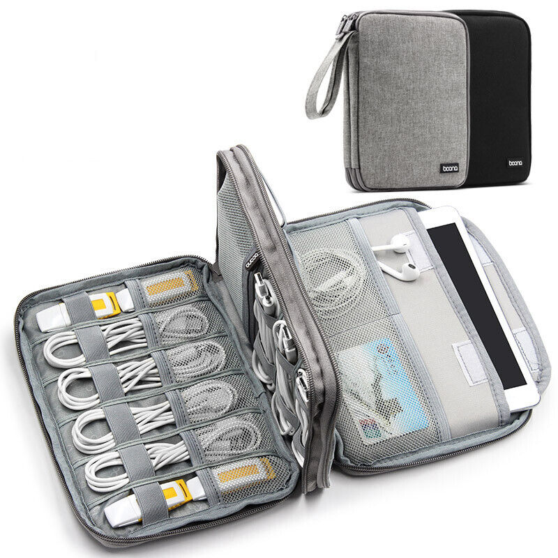 Travel Cable Accessories Bag Usb Drive Charger Organizer Portable Storage Pouch