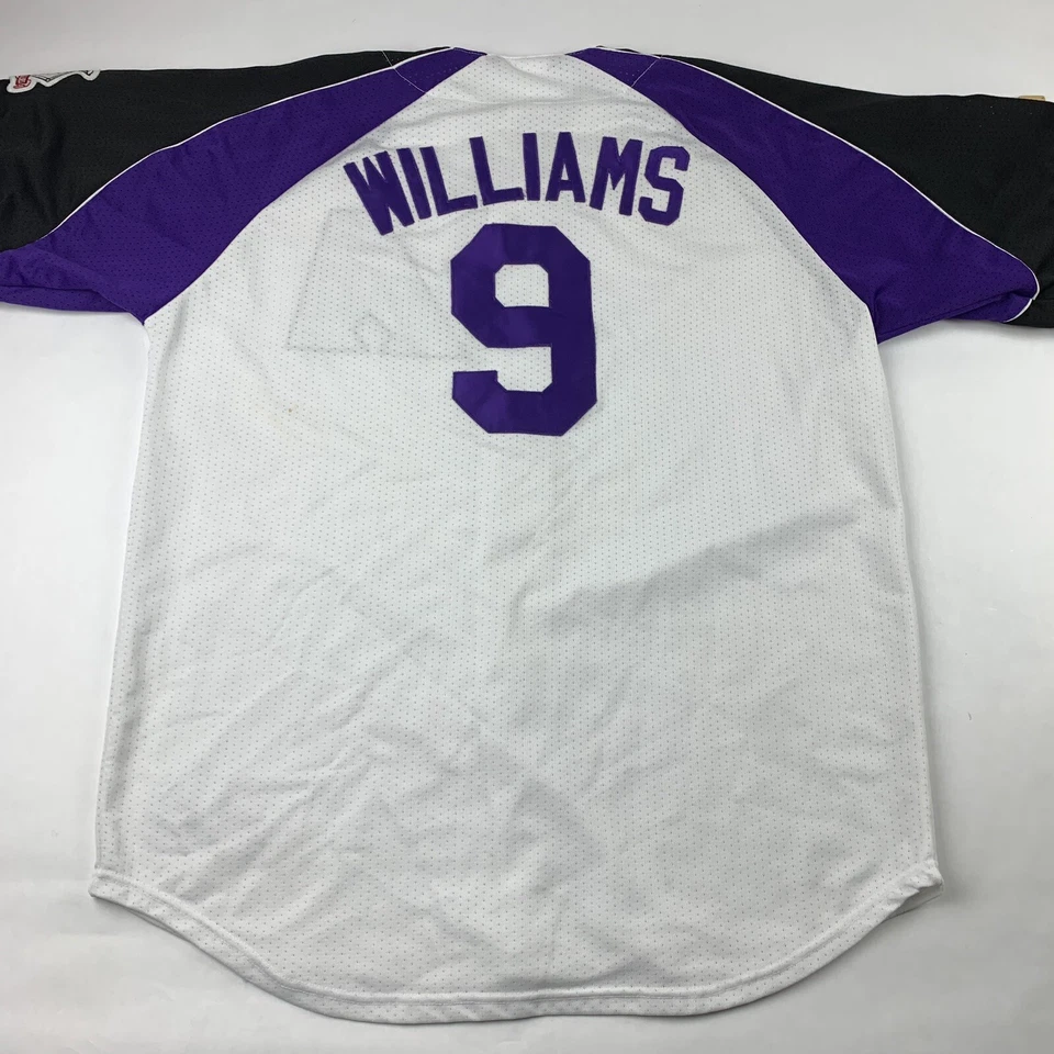 VTG Majestic Arizona Diamondbacks Williams #9 Baseball Jersey Large Stitched - Image 4 of 4