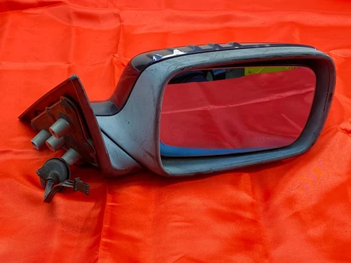 99-06 BMW E46 3 Series M3 2dr Right Passenger Side View Door Mirror Blue 94K OEM
