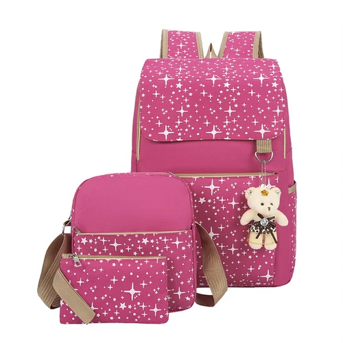 17" 18" Mädchen Jungen Schulrucksack Frauen Reise College Loptop Tasche leicht - Bild 12 von 63