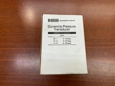 Ronan Engineering X55-600-EX-1-S M / X55600EX1XM Transducer 3-15 PSI