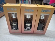 3 PACK Lottie London Hot Glaze Bronzing Serum Drops 0.94 oz each Self Tan