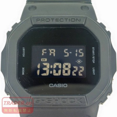 Casio G-Shock DW-5600BB Authentic Black Men s Quartz Used