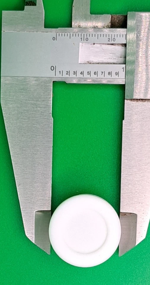 Tarro redondo de 500 contenedores antiadherentes de silicona blanca de 2 ml Foto 2 de 4