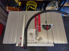 Excel 1800 Watt Table Saw 255  blade  with wing extensions-New see details