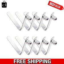 Push Button Spring Clips Tent Pole Clips Stainless Steel Kayak Paddle Spring