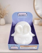 Lumi Silicone Bunny Night Light LED Soft Bunny Lamp Kids Nursery Desk Light NEW