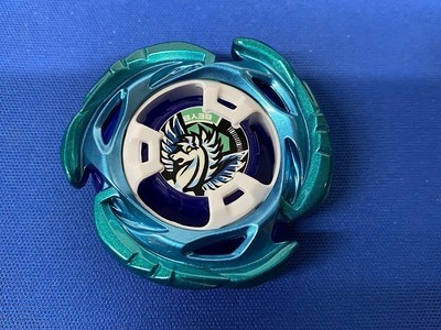 Beyblade X UX-00 Aero Pegasus 3-70A Double Metal Coat Blau Grün Gebraucht...