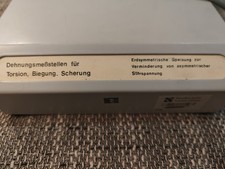 Philips DMS-Messaufnehmer Typ 900  Dehnungsmessstreifen Torsion/Biegung/Scherung
