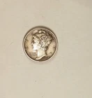 1923-S Mercury Dime grades VF+/XF, Early S-Mint for the Date Collector.