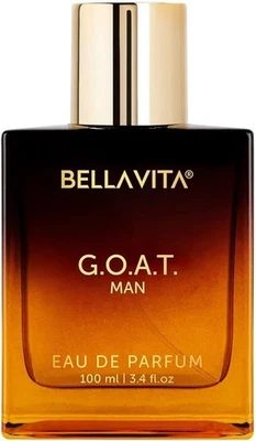 BELLAVITA Bella Vita G.O.A.T 100ml EDP | Long Lasting Spicy Citrus Woody Men’s Perfume