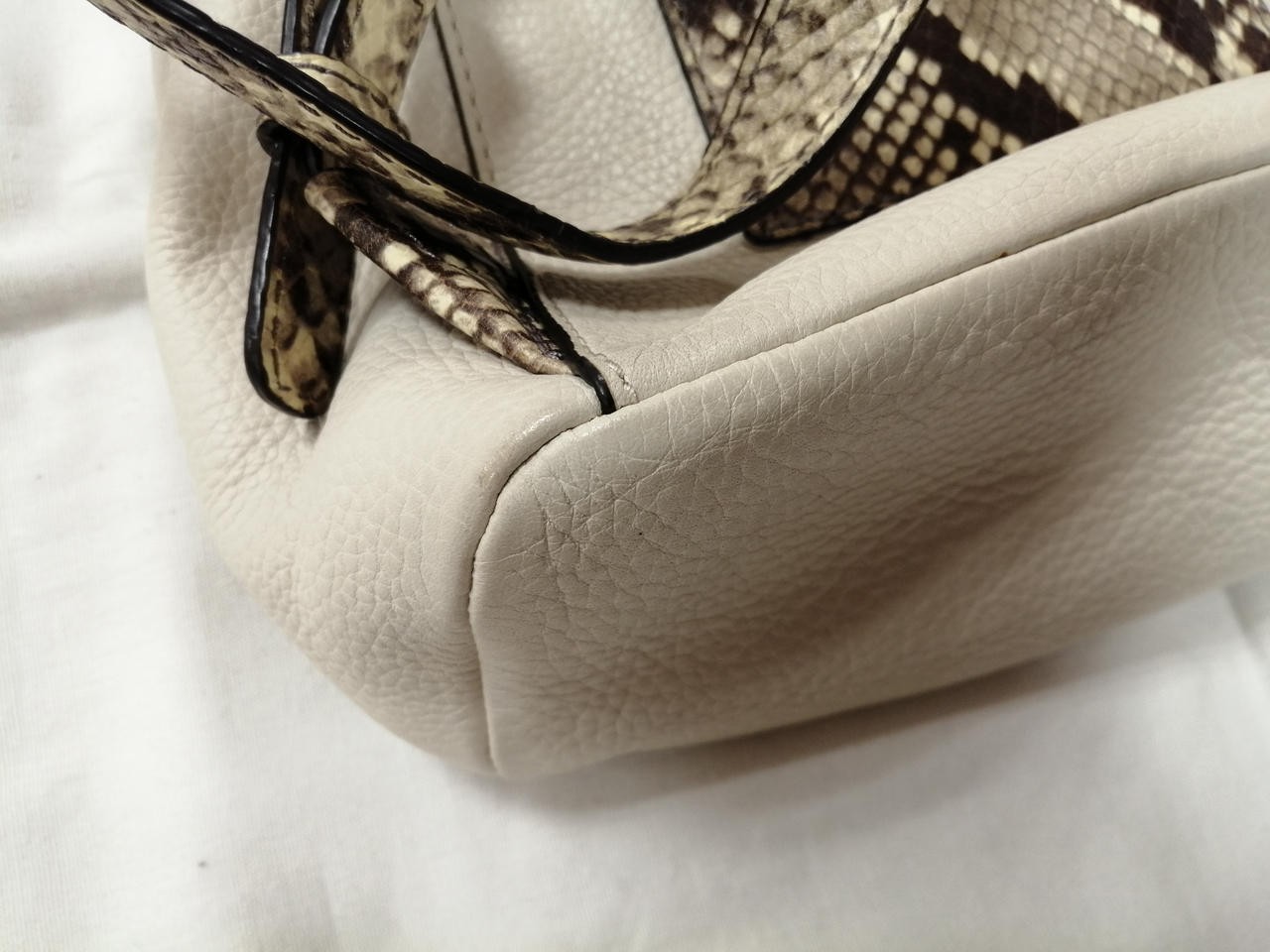 Python Embossed Mini Backpack Michael Kors Model … - image 4