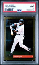 1994 Score - Tony Gwynn #12 Gold Rush - PSA 9 - Pop 7