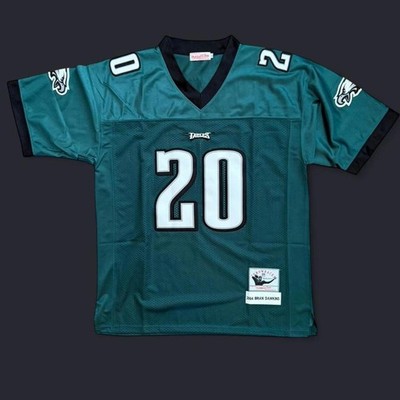 Brian Dawkins Philadelphia Eagles Mitchell & Ness Football Jersey Green
