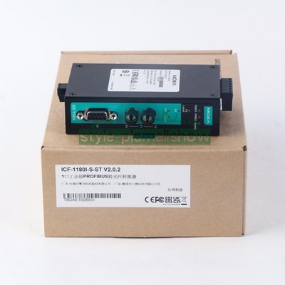 1PCS new MOXA ICF-1180I-S-ST Fiber Optic Converter gateway